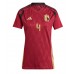 Maglie da calcio Belgio Wout Faes #4 Prima Maglia Femminile Europei 2024 Manica Corta